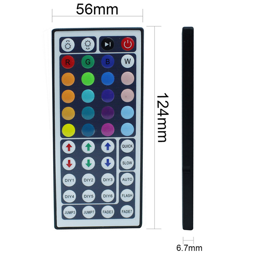 DC12V-Mini-44Key-Dual-Connectors-LED-RGB-Controler-IR-Remote-Controller-For-3528-5050-RGB-LED (4)