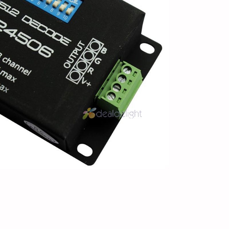 PX24506-DMX-512-Decoder-3x3A-DMX-controller-12V-24V-RGB-LED-Lights-Free-Shipping (2)