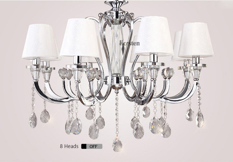 Modern Luxurious Chandeliers Lighting LED Pendant Lamps Crystal Chandelier Hanging Lights For Living Room Hotel Villa (10)