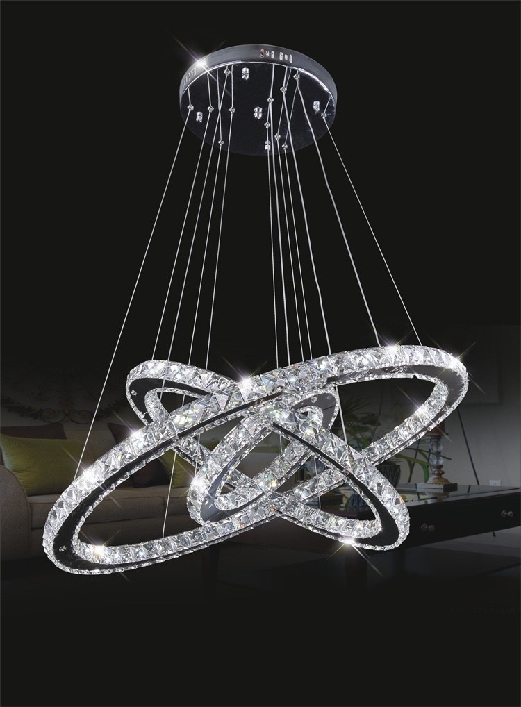 Stainless-steel-3-Circles-145W-LED-Chandelier-Diamond-Ring-Modern-Pendant-Lamp-K9-Crystal-lights