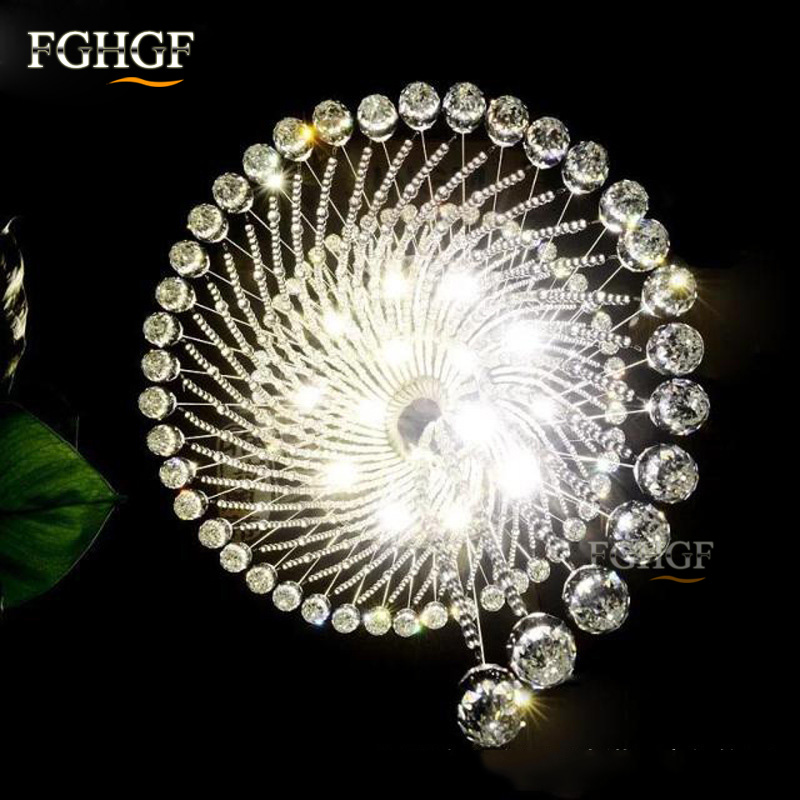 Modern Crystal Chandelier Large Size Crystal Chandeliers Spiral Lamp Long Stair Lustres Lighting Fixture for Foyer Hotel Villa (4)