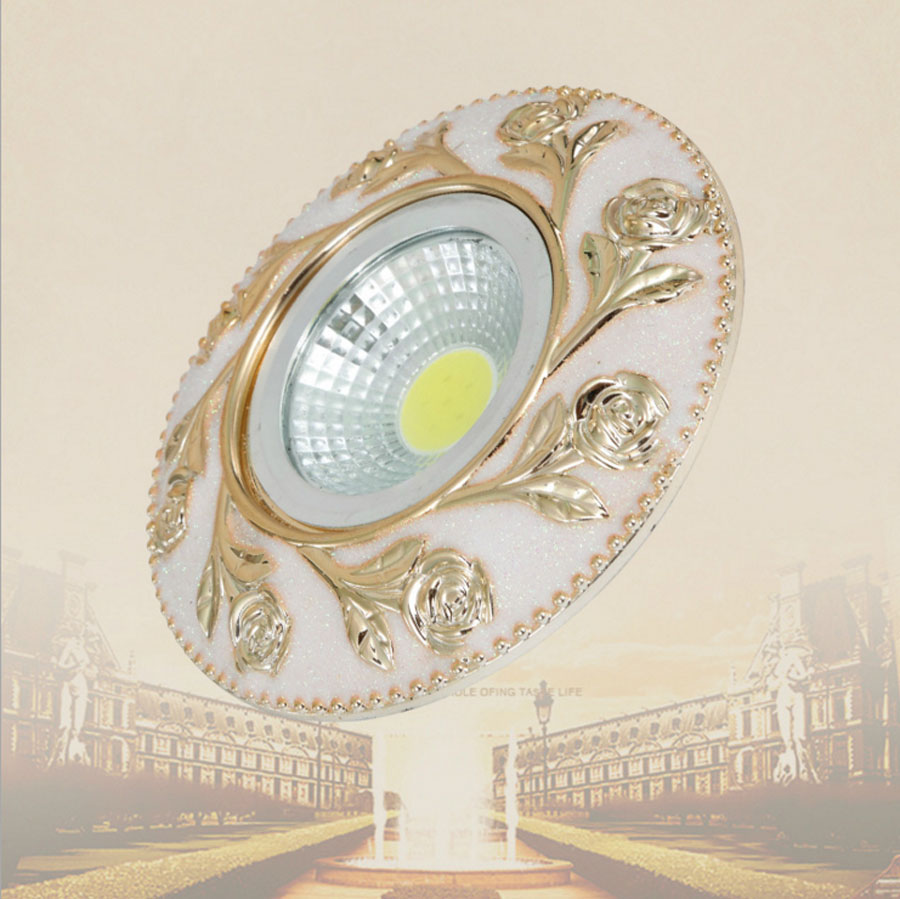 3w Aisle Backdrop Led Ceiling Light Led Retro Built In Ceiling