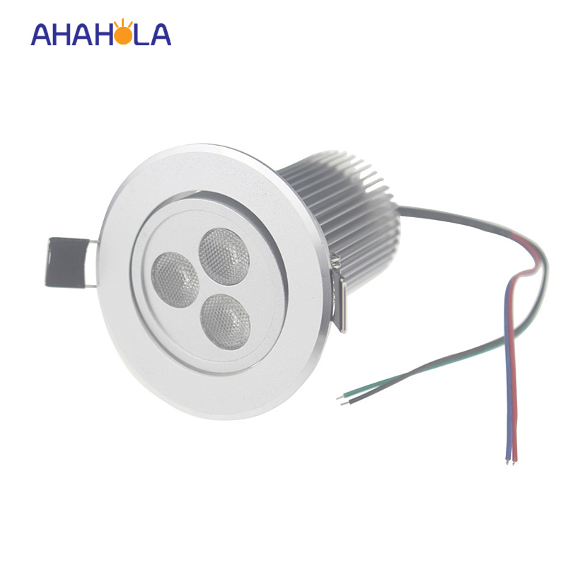 Foco Led Techo Rgb Spot Led Donlights Light Surface Mount 12v 9w