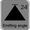 emitting angle 24-100