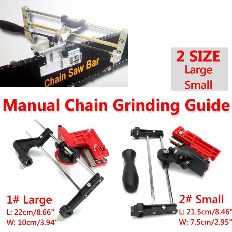 Universal Pro Lawn Mower Chainsaw Chain File & Guide Sharpener Grinding Guide for Garden Chain Saw Sharpener Garden Tools Mayitr