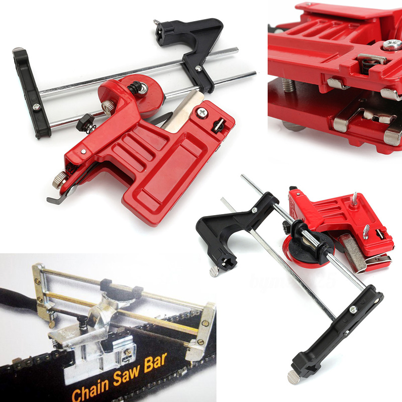 Universal Pro Lawn Mower Chainsaw Chain File & Guide Sharpener Grinding Guide for Garden Chain Saw Sharpener Garden Tools Mayitr