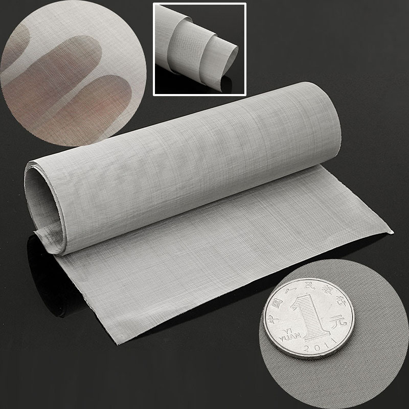 1pc 100 Mesh Woven Wire Filter Stainless Steel Woven Wire Sheet Cloth Screen Filter Sheet 30x90cm