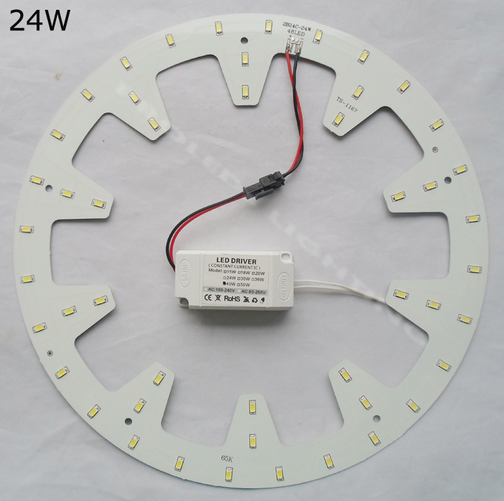 Wholesales 110v 120v 220v 230v Diy Kits 24w Surface Mounted Led