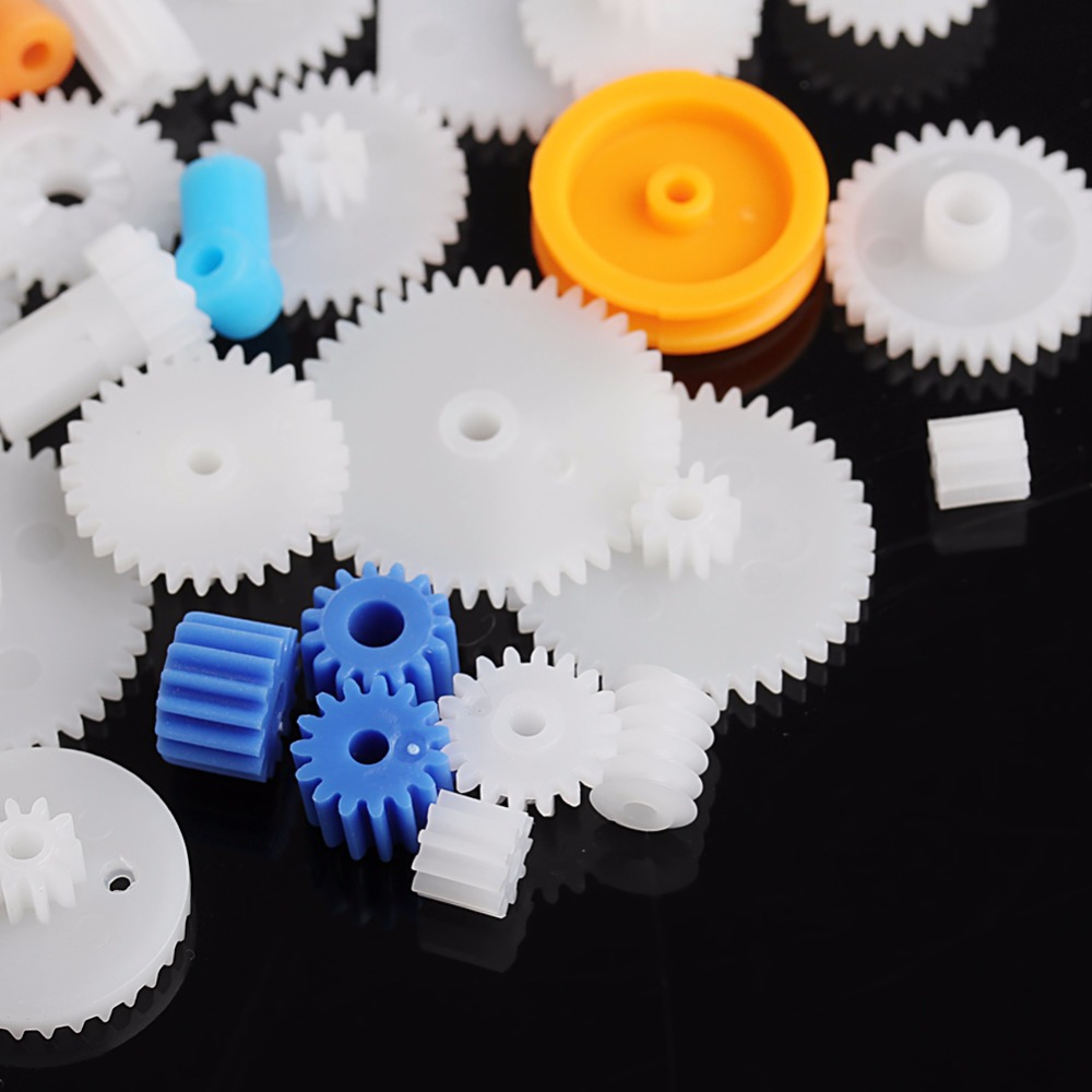 Common 85 Kinds Plastic Gear Rack Pulley Belt Worm Gear Single Double