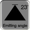 emitting angle 23-100