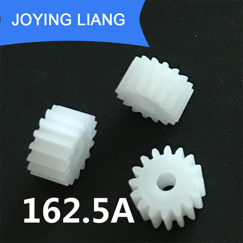 5PCS Plastic Gear 16 Teeth 0.5 Module Motor Shaft Gear Aperture 2mm Tight Fit