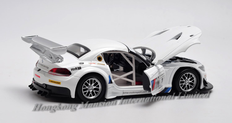 132 Car Model For BMW Z4 GT3 White (4)
