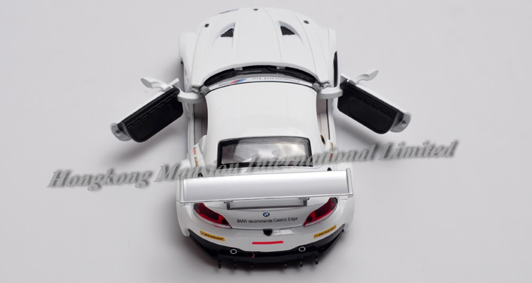 132 Car Model For BMW Z4 GT3 White (6)