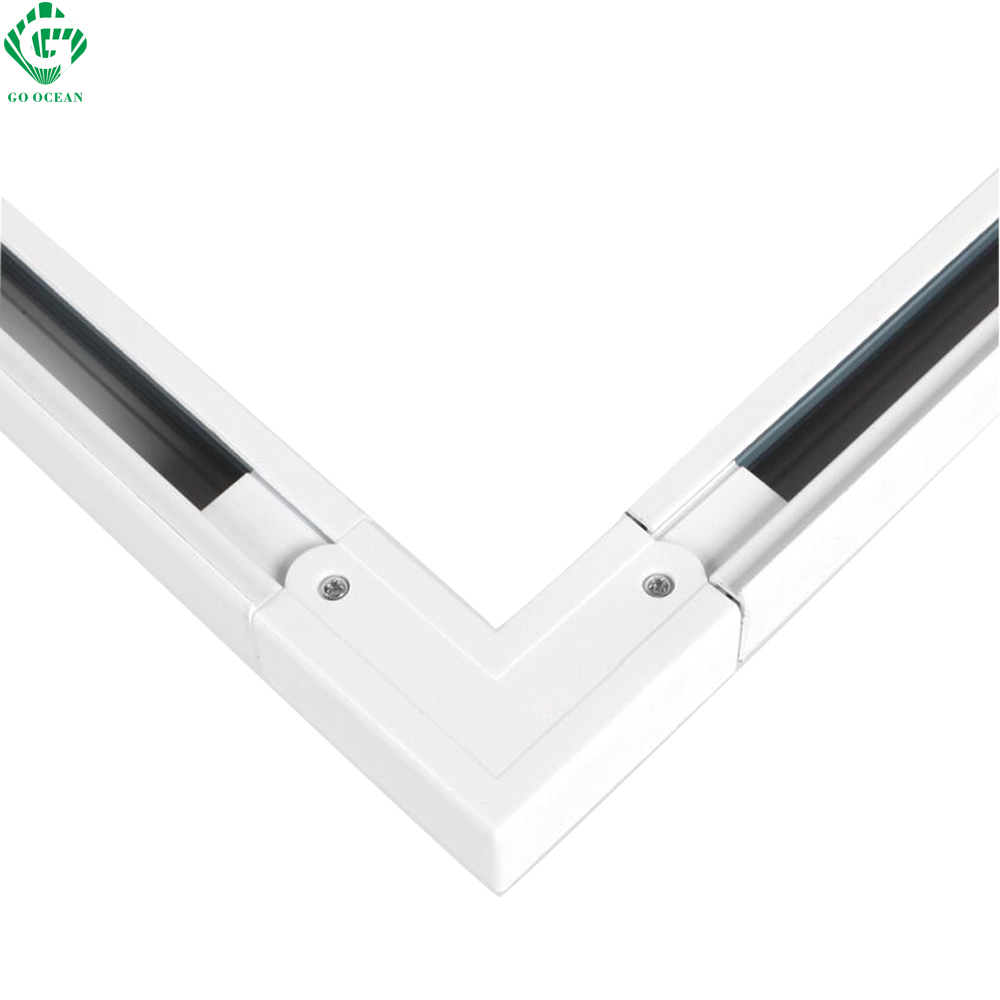 GO OCEAN Track Rail Connector Rail Connectors 4 Wire Connector Universal Track Rails Fitting For Track Light Connectors (5)