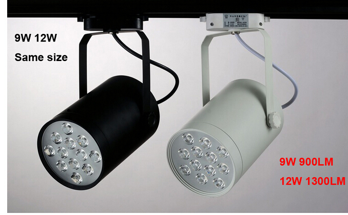 20pcs Dhl 12w Led Track Light Spotlight Suspend Mounted Or Ceiling