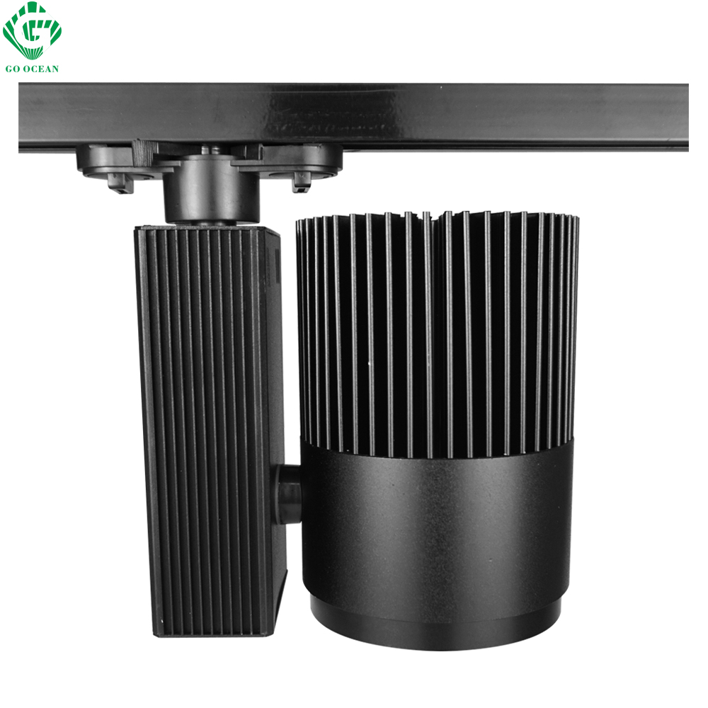 GO OCEAN Track Lighting Rail Spot Techo Aluminum Shop Industrial Cob LED Track Ligh Rail Lamp Art Deco Ceiling Rail Lights (8)