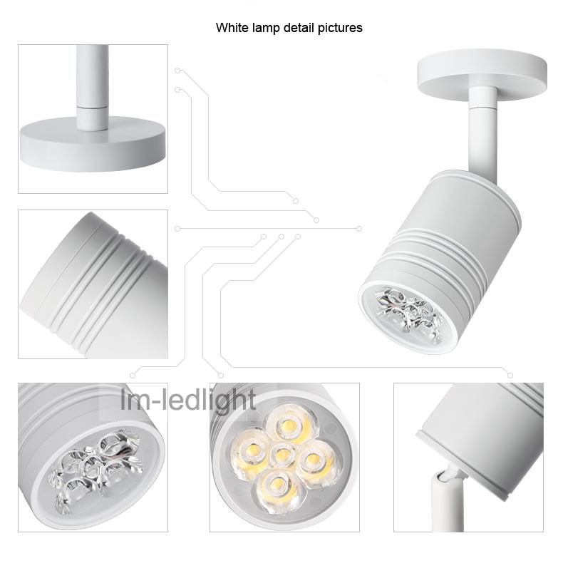 Surface mount LED track light (6)