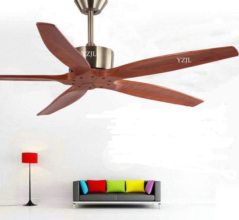 Nordic Simple Home Living Room Dining Room Ceiling Fan Lights No