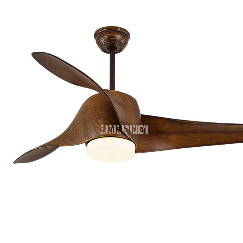 New 52 Inch Variable Frequency Modern Ceiling Fan Light For Living