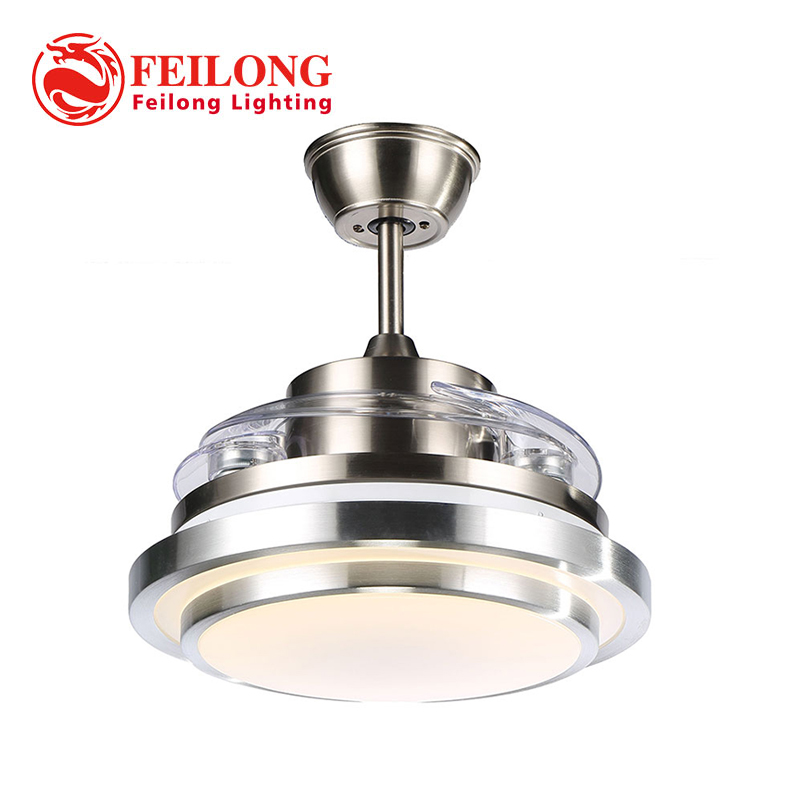 Free Shipping New Arrival Led Retractable Ceiling Fan Y4203