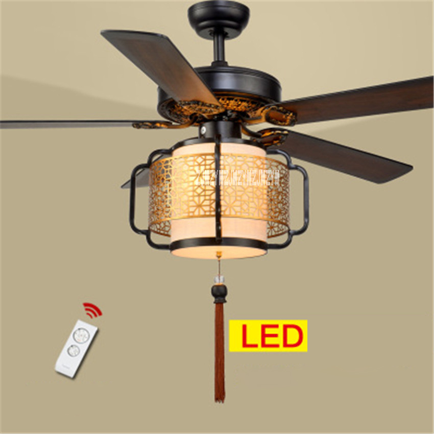 New Hs030 Ceiling Fan Lights Living Room Bedroom Lights 5 Wooden