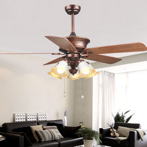 Living Room Ceiling Fan Light Restaurant Atmosphere Upscale