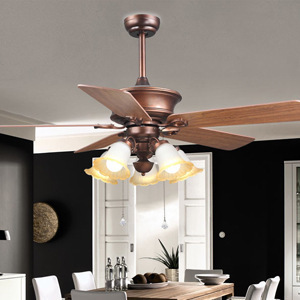 Living Room Ceiling Fan Light Restaurant Atmosphere Upscale