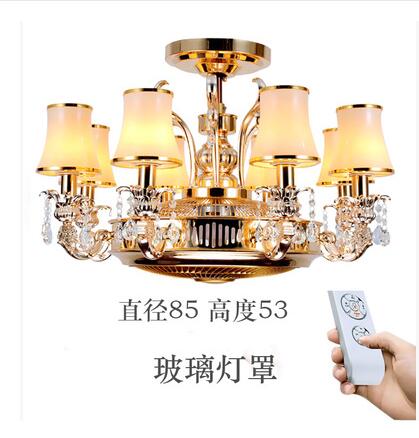Ceiling Fans Anion Stealth Fan Lamp Ceiling Lamp Led Zinc Alloy