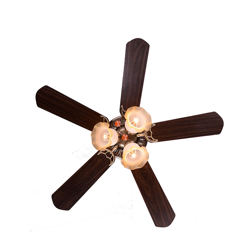 Free Shiping 42 Inch Decorative Ceiling Fan With Light 42002 Five