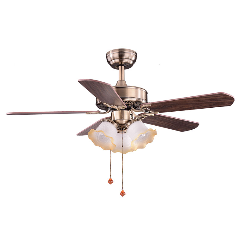 free shiping 42 inch Decorative Ceiling Fan with light 42002 Five
