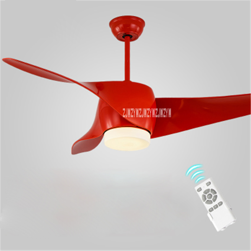 52 Inch Variable Frequency Ceiling Fan Light Modern Fashion