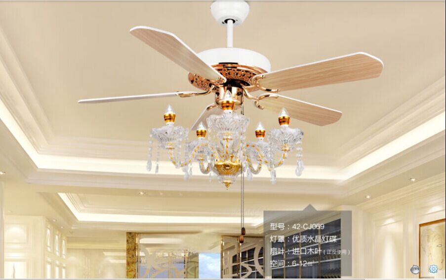 Crystal Fan Lamp Ceiling Fan Light Fan Ceiling Lights