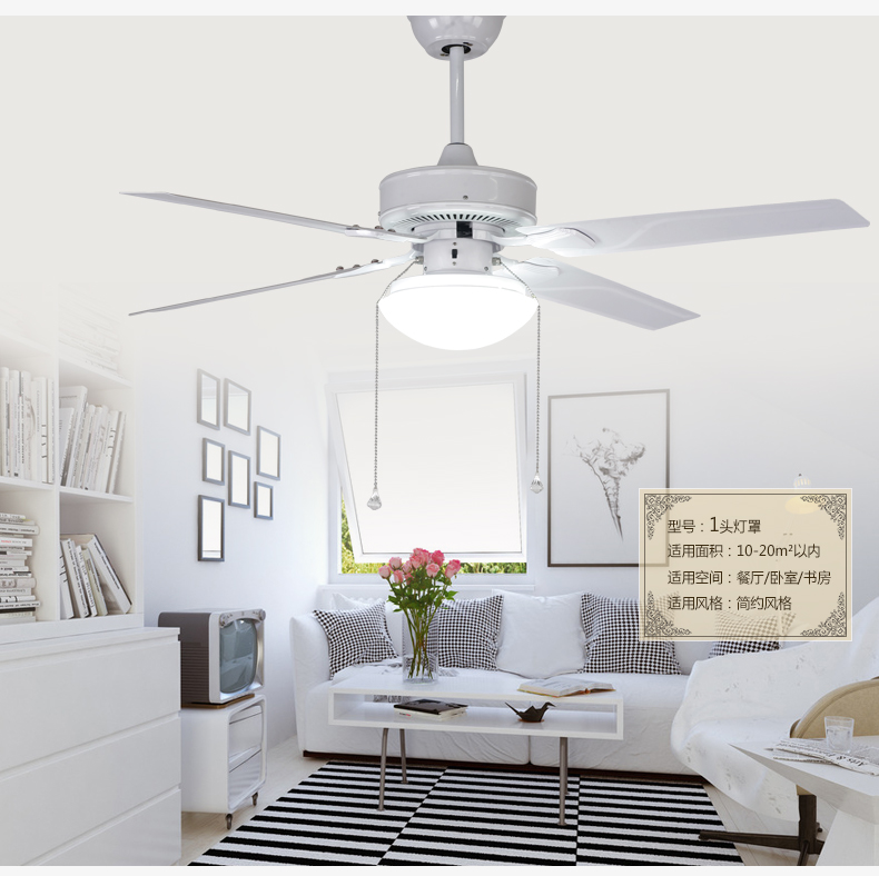 Led Illuminated Ceiling Fan Light Minimalism Modern Fan Lamp
