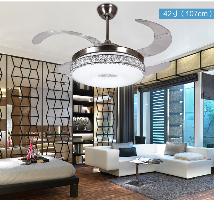 42inch Ceiling Chandelier Fan Lights Frequency Ceiling Chandelier