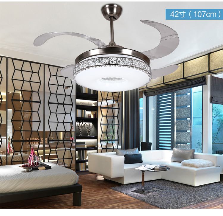Remote Control Fan Chandelier Fan Light Chandeliers Illuminated