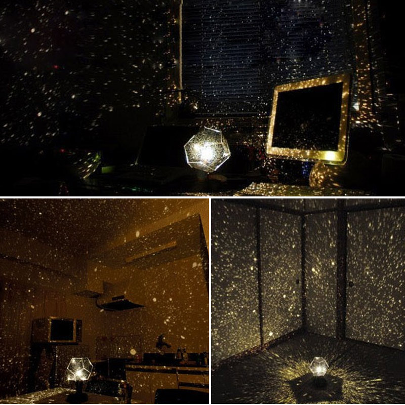 1 3 Colors Star Projector Lamp Starry Sky Projection Cosmos