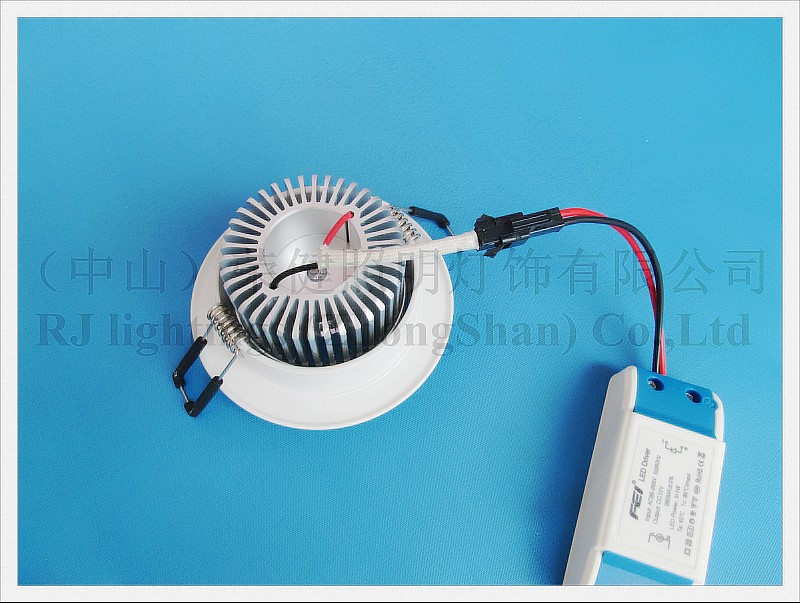 led ceiling light cob with lens 3w (2)