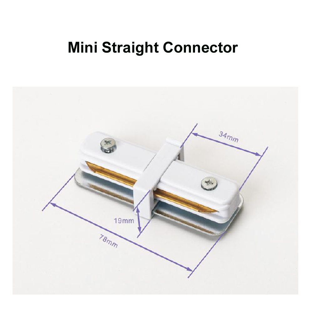 mini straight connector