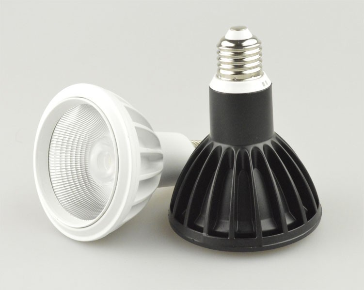 Manufacturers selling LED lamp PAR20 PAR30 PAR38 7 w 12 w 18 w CE E27 GU10, 85-265 vac LEDCOB shoot the light (7)