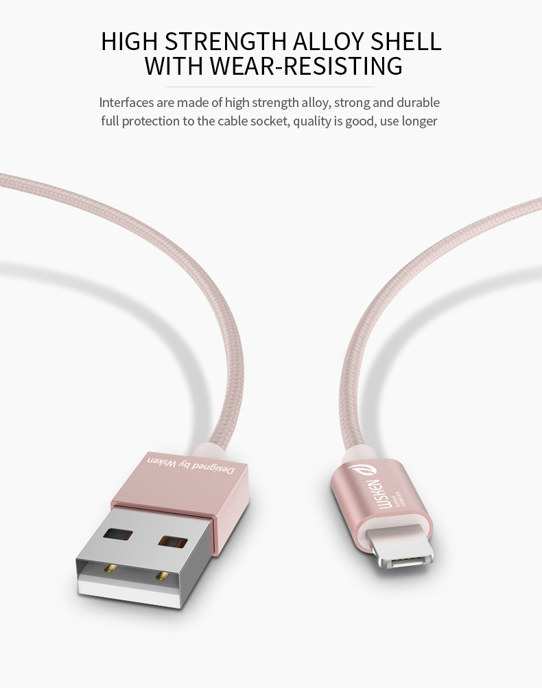 WSKEN Micro USB iphone data cable (6)