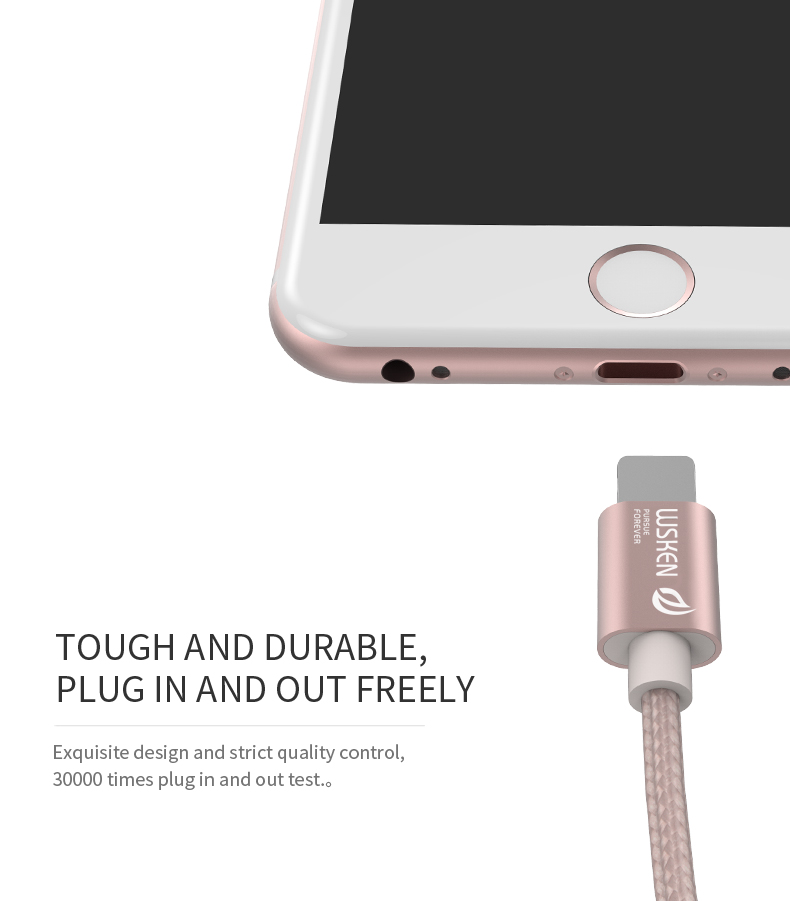 WSKEN Micro USB iphone data cable (7)