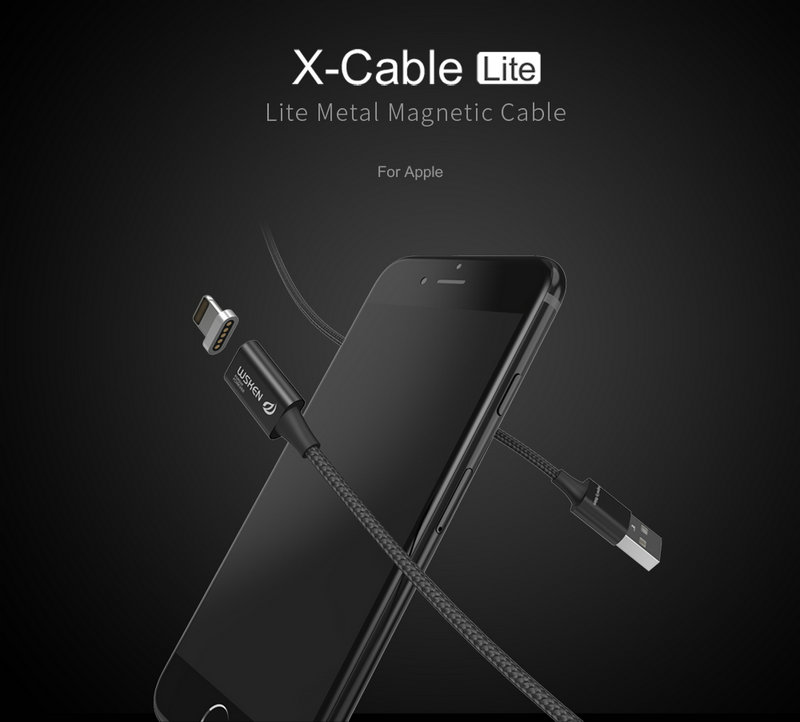 WSKEN Lite original metal magnetic apple iphone lightning data cable (1)