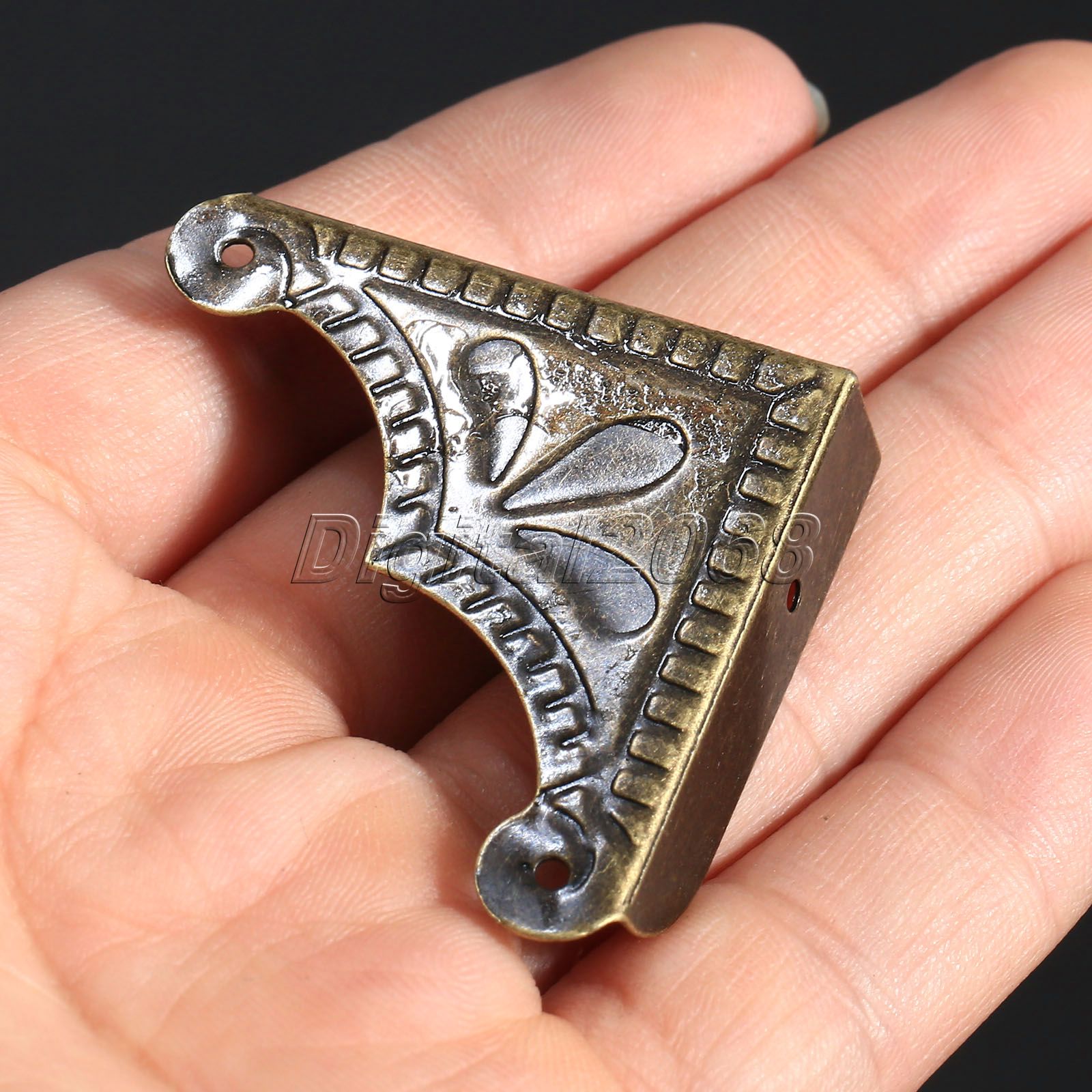 20pcs Decorative Jewelry Wine Wood Box Chest Corner Protector Guard Edge Cover
