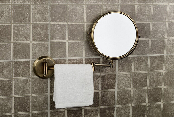 Bathroom Anti Bronze Wall Mounted 8 Inch Brass 3x 1x Magnifying Bathroom Anti Bronze Wall Mounted 8