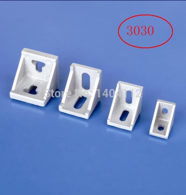 3030 Corner Fitting Angle 30x30 Decorative Brackets Aluminum