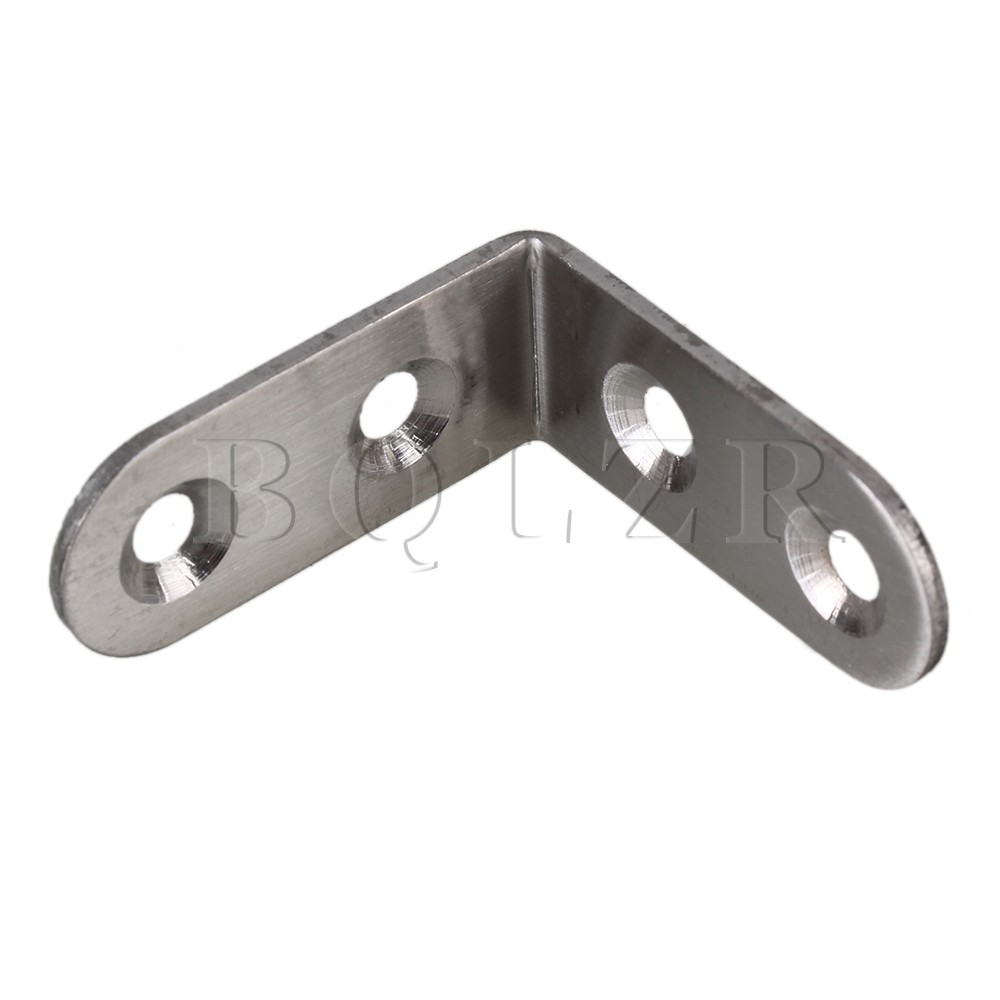 BQLZR 10 X Stainless Steel Right Angle Bracket Corner Brace Joint 40 X ...