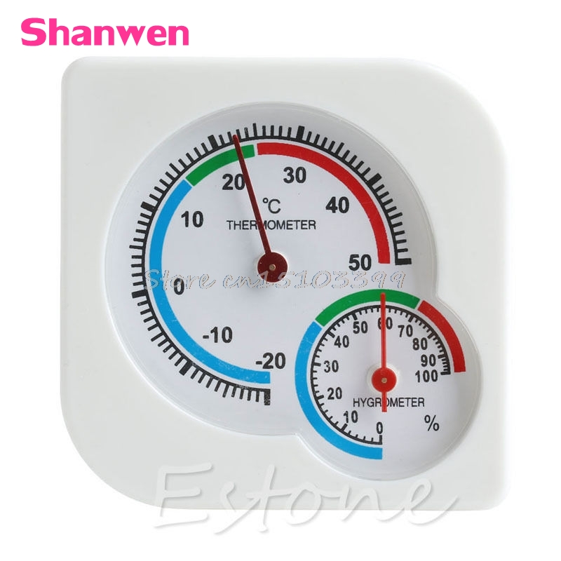 Mini Digital Indoor/Outdoor Thermometer Hygrometer Temperature Humidity