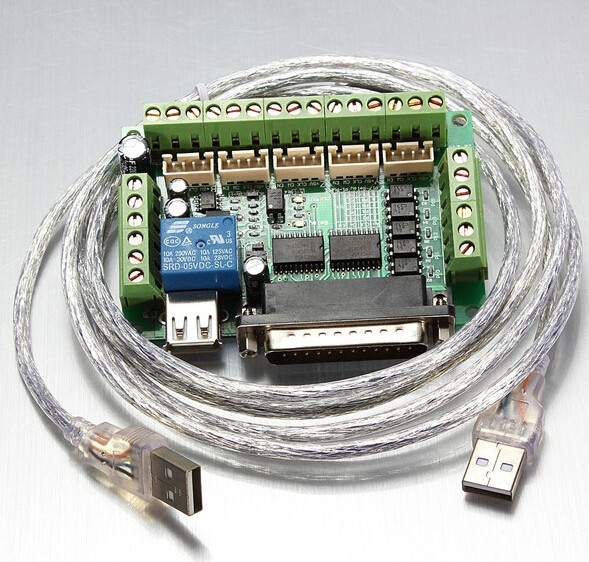5-Axis-CNC-Interface-Adapter-Breakout-Board-For-Stepper-Motor-Driver-Mach3-USB-Cable-mach3-CNC (2)