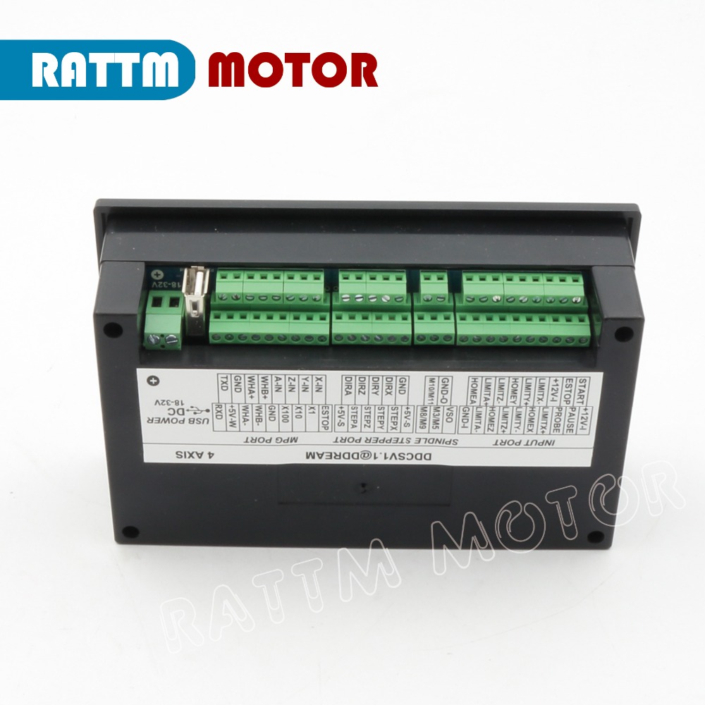 3 axis CNC 500KHz easy PLC offline stand alone CNC Controller system