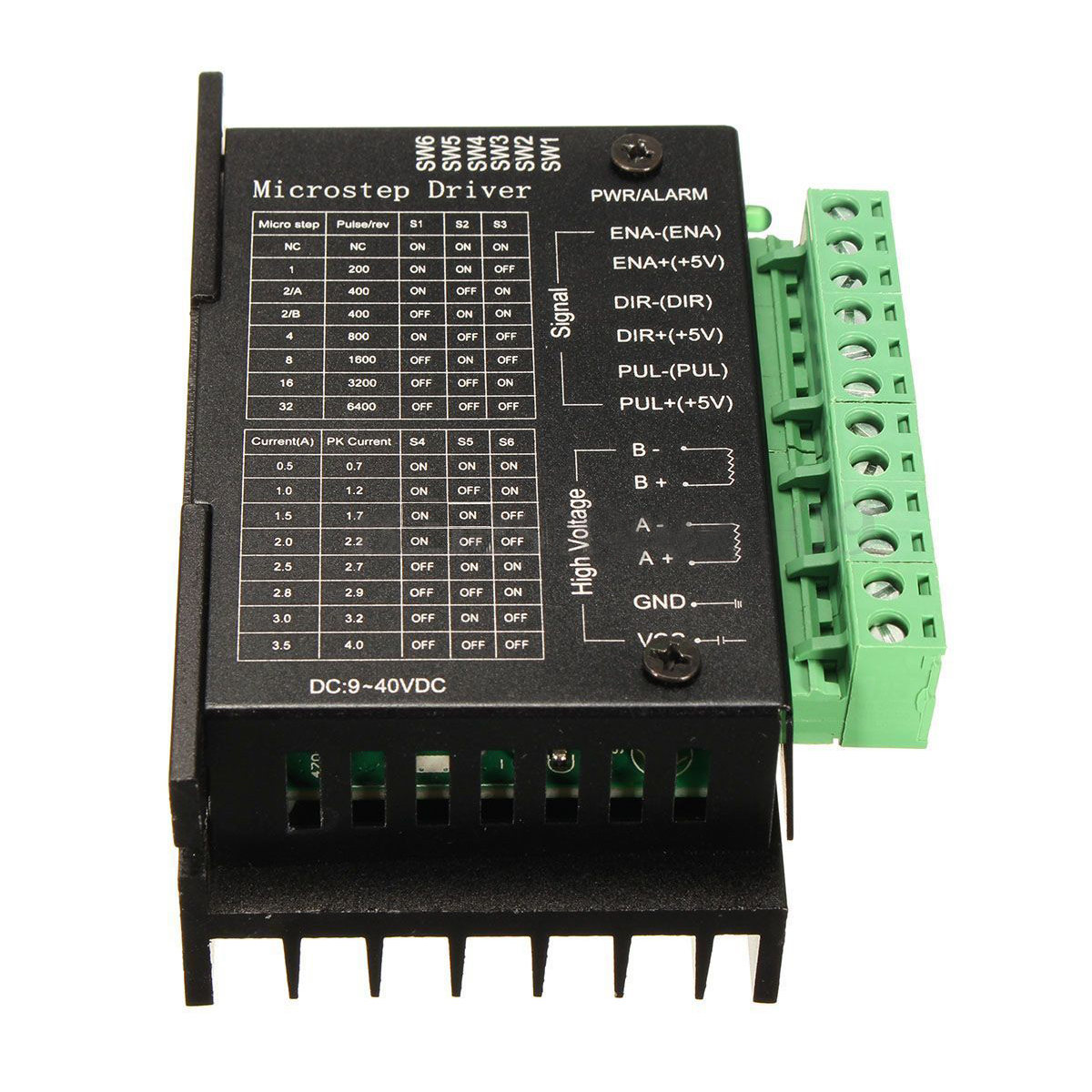 CNC Single Axis TB6600 2 Phase Hybrid Stepper Motor Drivers Controller 